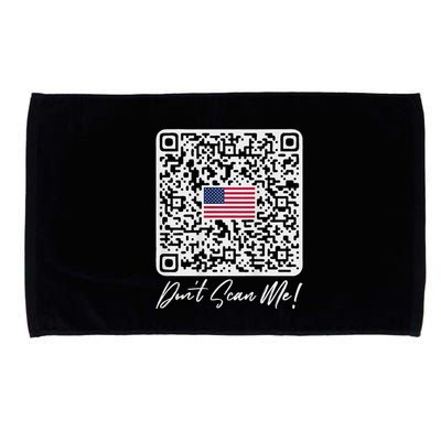 DonT Scan Me Funny Qr President Trump Dance Code Back Microfiber Hand Towel