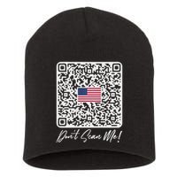 DonT Scan Me Funny Qr President Trump Dance Code Back Short Acrylic Beanie