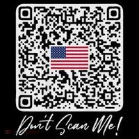 DonT Scan Me Funny Qr President Trump Dance Code Back Short Acrylic Beanie