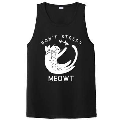 Don’t Stress Meowt Kitty Great Gift PosiCharge Competitor Tank