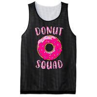 Donut Squad Matching Donut Party Pink Doughnut Sprinkles Mesh Reversible Basketball Jersey Tank