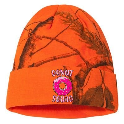 Donut Squad Matching Donut Party Pink Doughnut Sprinkles Kati Licensed 12" Camo Beanie