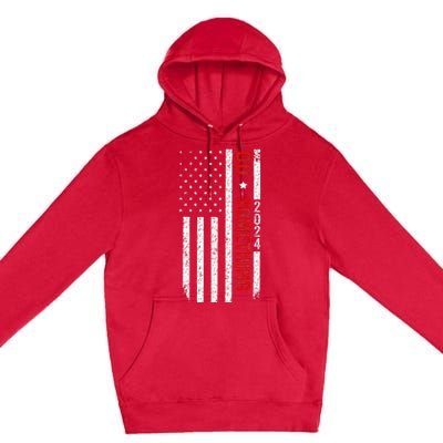 Do Something Michelle Obama Kamala Harris Waltz Us Flag 2024 Premium Pullover Hoodie