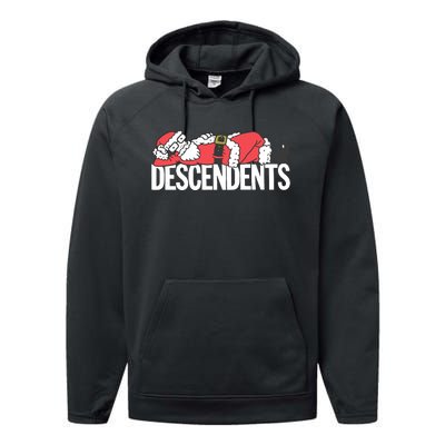 Descendents Santa Milo Performance Fleece Hoodie