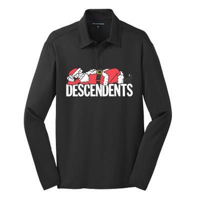 Descendents Santa Milo Silk Touch Performance Long Sleeve Polo