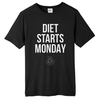 Diet Starts Monday Tall Fusion ChromaSoft Performance T-Shirt