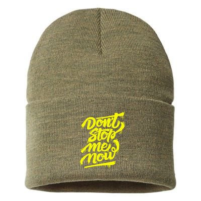 DonT Stop Me Now Sustainable Knit Beanie