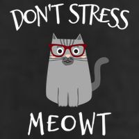 Don't Stress Meowt Funny Cat Lover Gift Adult Drive Performance Visor