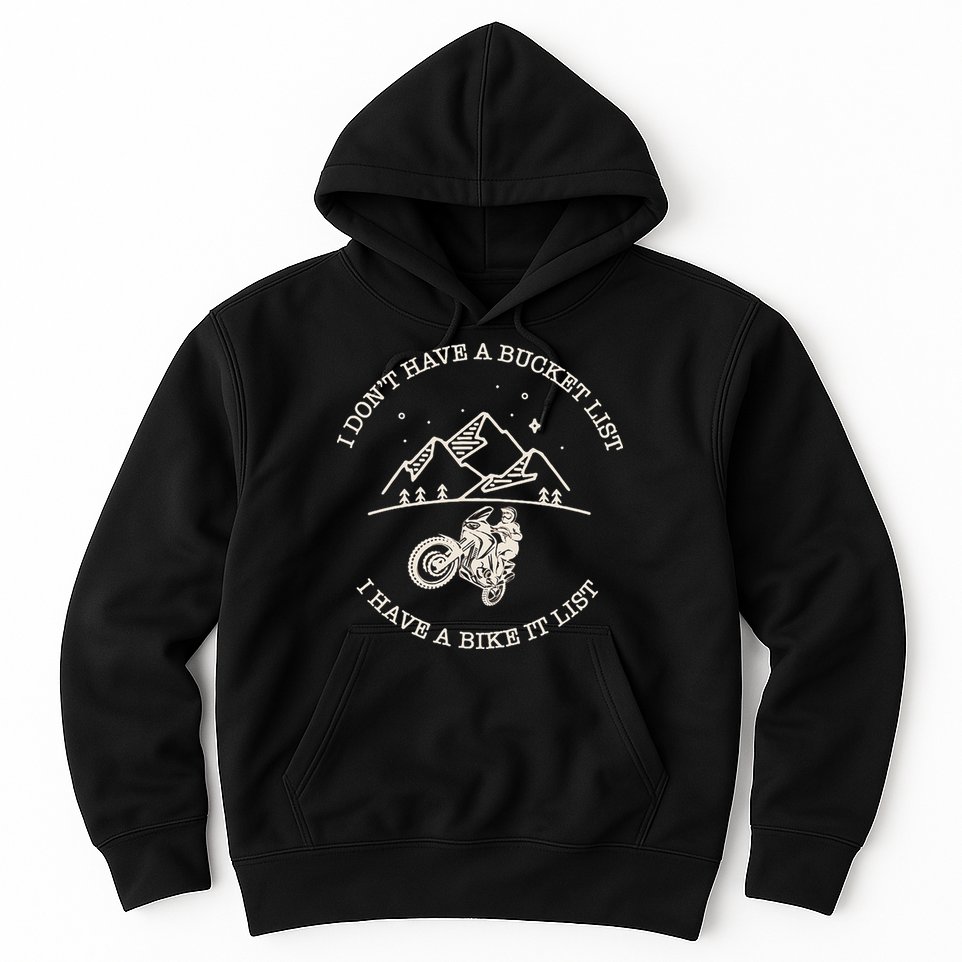 Dual Sport Motorcycle Adventure Rider Moto Hoodie