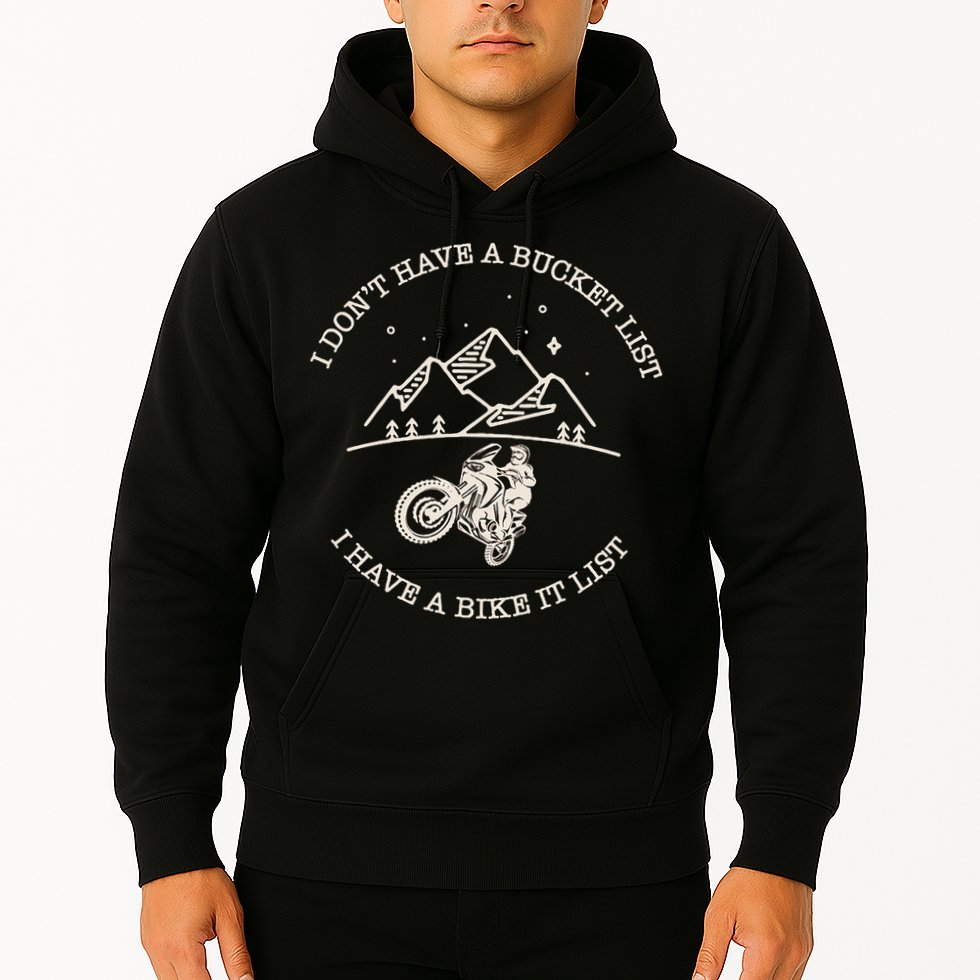 Dual Sport Motorcycle Adventure Rider Moto Hoodie