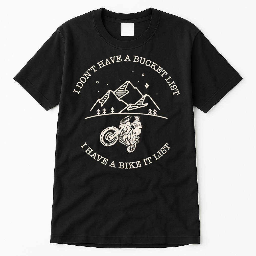 Dual Sport Motorcycle Adventure Rider Moto Tall T-Shirt