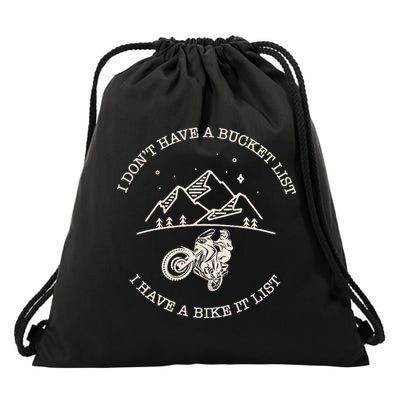 Dual Sport Motorcycle Adventure Rider Moto Drawstring Bag