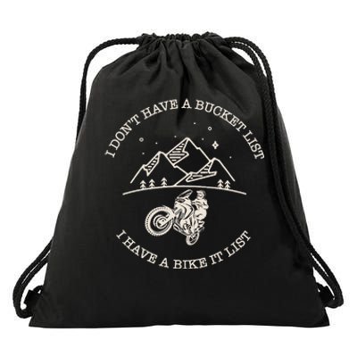 Dual Sport Motorcycle Adventure Rider Moto Drawstring Bag