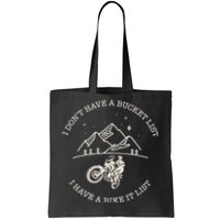 Dual Sport Motorcycle Adventure Rider Moto Tote Bag