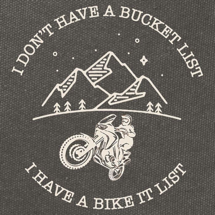 Dual Sport Motorcycle Adventure Rider Moto Cotton Canvas Backpack