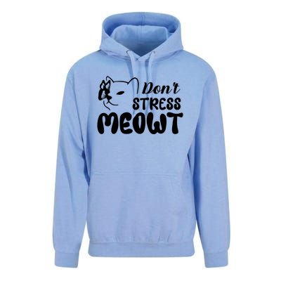 Don't Stress Meowt Gift Unisex Surf Hoodie