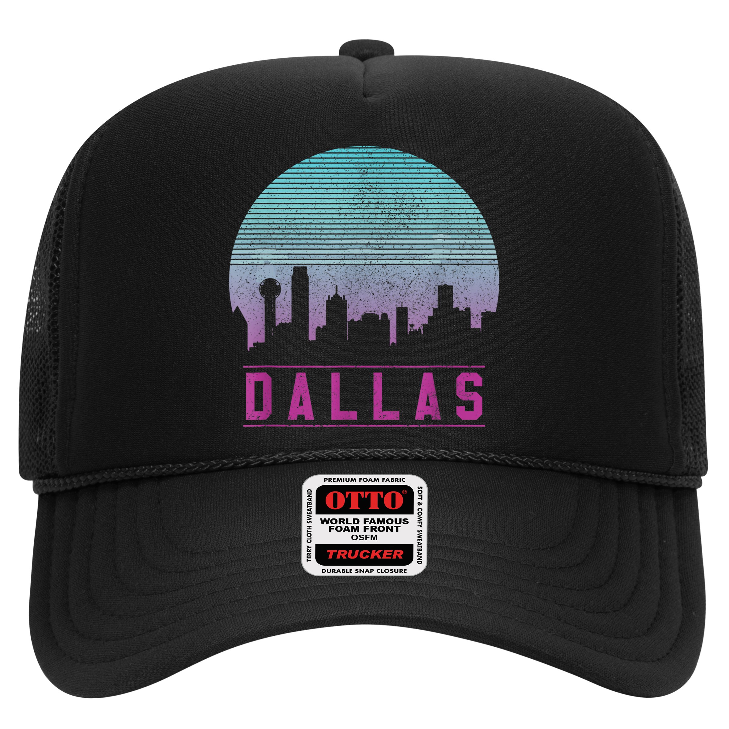 Dallas Skyline Meaningful Gift Vintage Retro Texas Gift Meaningful Gift Hat