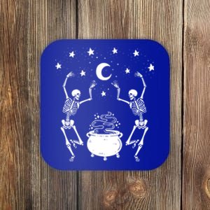 Dancing Skeletons Mystical Halloween Cool Gift Coaster