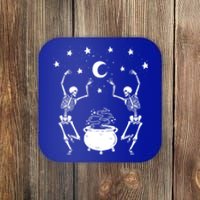 Dancing Skeletons Mystical Halloween Cool Gift Coaster