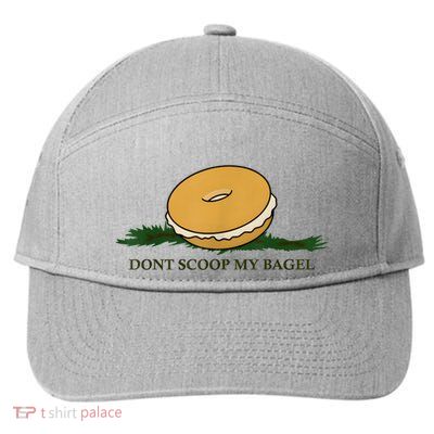DonT Scoop My Bagel 7-Panel Snapback Hat