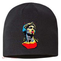 David Statue Michelangelo Motivational Renaissance Art Sustainable Beanie