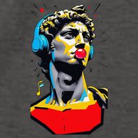David Statue Michelangelo Motivational Renaissance Art Vector Backpack