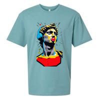 David Statue Michelangelo Motivational Renaissance Art Sueded Cloud Jersey T-Shirt
