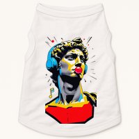 David Statue Michelangelo Motivational Renaissance Art Doggie Tank