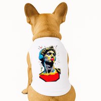 David Statue Michelangelo Motivational Renaissance Art Doggie Tank