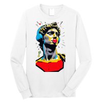 David Statue Michelangelo Motivational Renaissance Art Long Sleeve Shirt