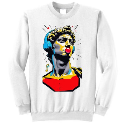 David Statue Michelangelo Motivational Renaissance Art Sweatshirt