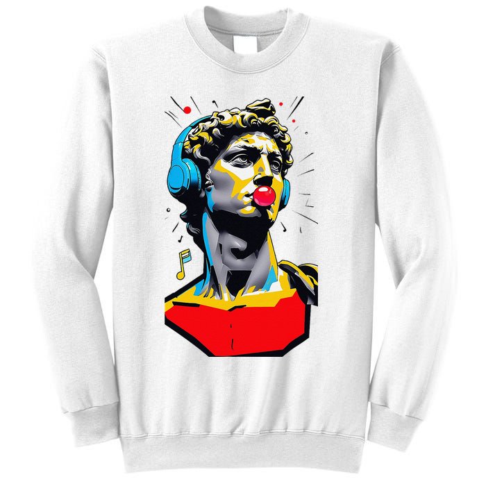 David Statue Michelangelo Motivational Renaissance Art Sweatshirt