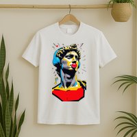 David Statue Michelangelo Motivational Renaissance Art T-Shirt