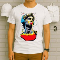 David Statue Michelangelo Motivational Renaissance Art T-Shirt