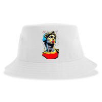 David Statue Michelangelo Motivational Renaissance Art Sustainable Bucket Hat
