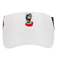 David Statue Michelangelo Motivational Renaissance Art Adult Drive Performance Visor