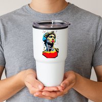 David Statue Michelangelo Motivational Renaissance Art Tumbler