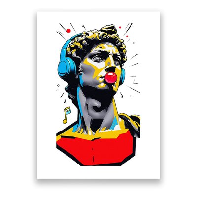 David Statue Michelangelo Motivational Renaissance Art Poster