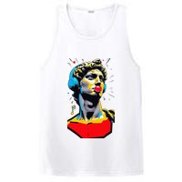 David Statue Michelangelo Motivational Renaissance Art PosiCharge Competitor Tank