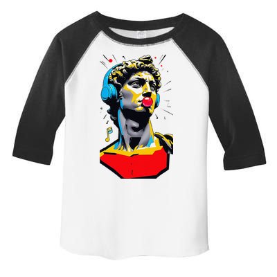 David Statue Michelangelo Motivational Renaissance Art Toddler Fine Jersey T-Shirt