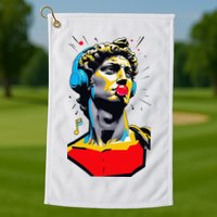 David Statue Michelangelo Motivational Renaissance Art Golf Towel