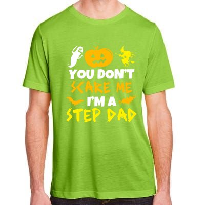 Don't Scare Me Stepgiftdad Costume Halloween Lazy Easy Stepdad Cute Gift Adult ChromaSoft Performance T-Shirt