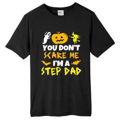 Don't Scare Me Stepgiftdad Costume Halloween Lazy Easy Stepdad Cute Gift Tall Fusion ChromaSoft Performance T-Shirt