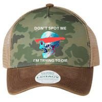 DonT Spot Me IM Trying To Die Gym Skull Pump Cover Legacy Tie Dye Trucker Hat