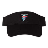 DonT Spot Me IM Trying To Die Gym Skull Pump Cover Visor