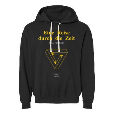 Dark Sic Mundus Creatus Est Eine Reise Durch Die Zeit Garment-Dyed Fleece Hoodie