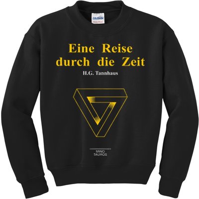 Dark Sic Mundus Creatus Est Eine Reise Durch Die Zeit Kids Sweatshirt