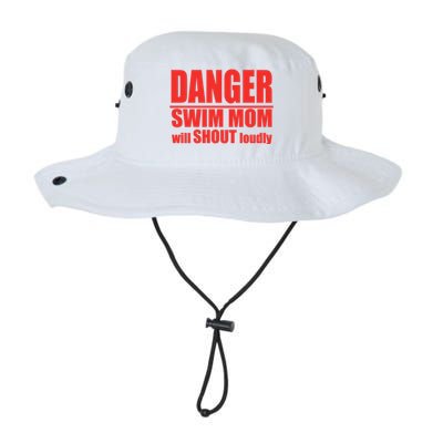 Danger Swim Mom Will Shout Loudly Swimming Cool Gift Legacy Cool Fit Booney Bucket Hat