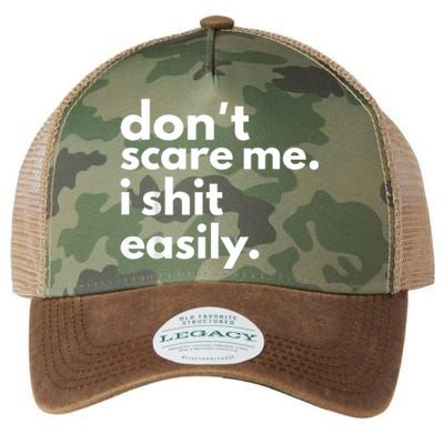 DonT Scare Me I Shit Easily Legacy Tie Dye Trucker Hat