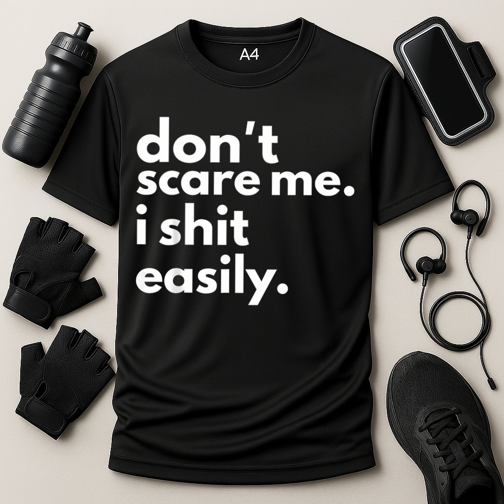 DonT Scare Me I Shit Easily Cooling Performance Crew T-Shirt